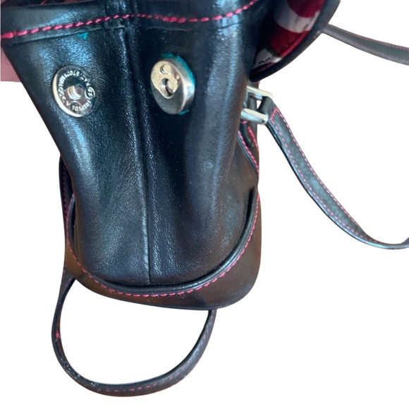 Nordstrom Black Leather trimmed in Red - Picture 4 of 9